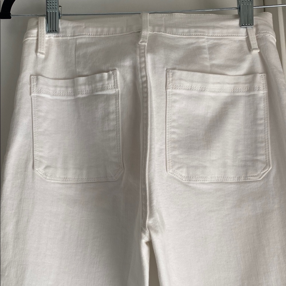 Frame Denim Ivory Flare Jeans - Picture 4 of 5